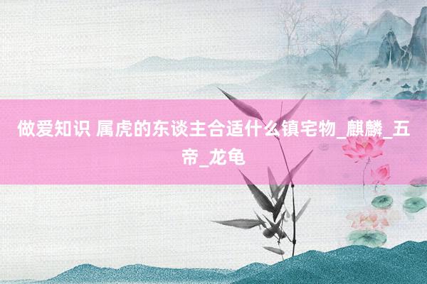 做爱知识 属虎的东谈主合适什么镇宅物_麒麟_五帝_龙龟